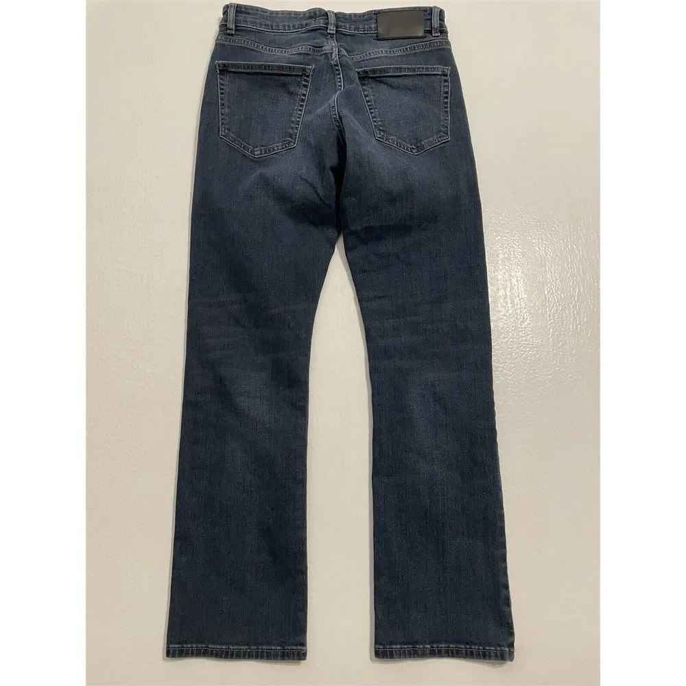 DL1961 29 x 30 Avery Modern Straight RENDER Dark Wash Flex Denim Jeans‎